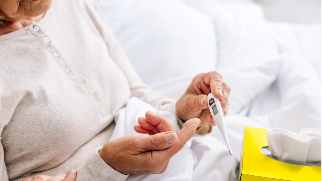 Huzurevinde Ateşli Hasta Bakımı